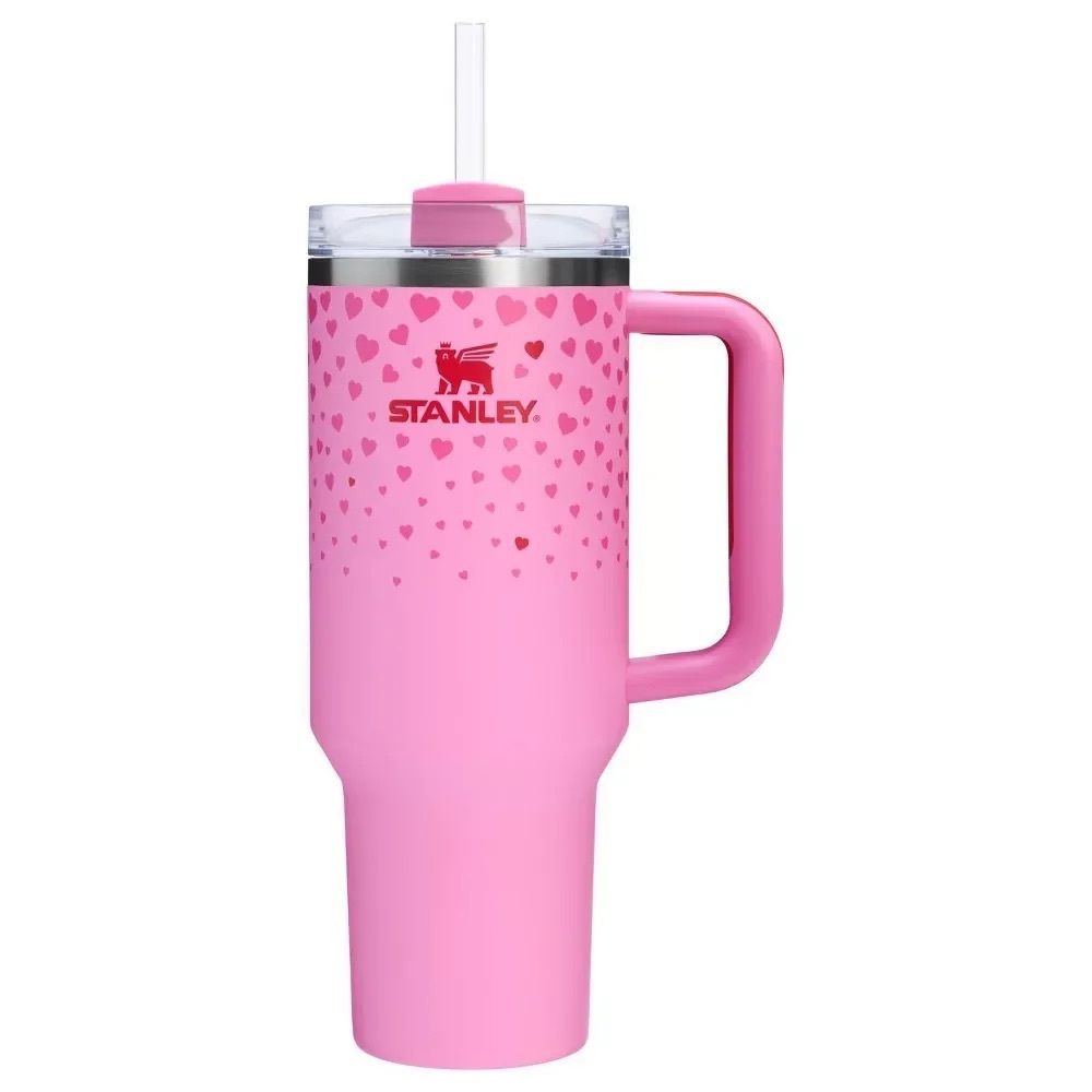 NWOB Stanley X Target Exclusive Valentine's Day H2.0 40oz Quencher Tumbler - Picture 2 of 8